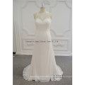 Real Pictures of Backless Chiffon Wedding Dresses